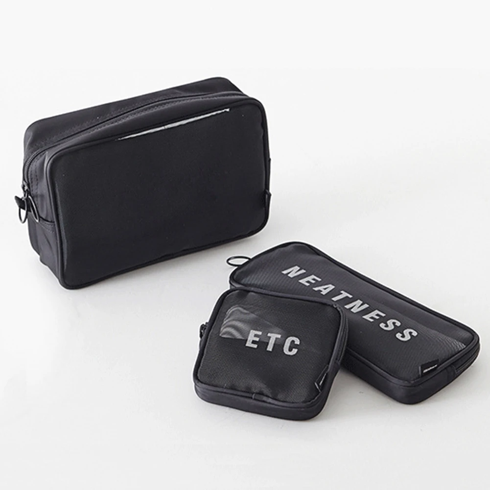 Дорожная косметичка для женщин и мужчин на молнии макияж прозрачный чехол