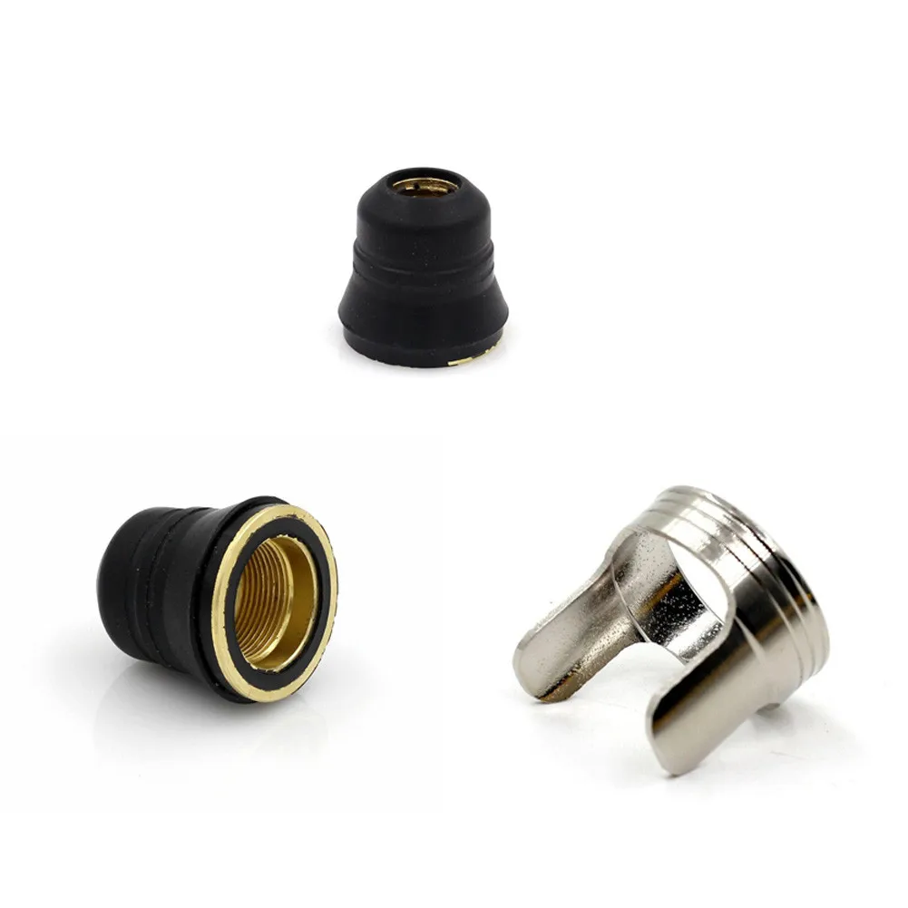 

3pcs S45 Plasma Shield Cup Stand Off For PT60 PT-60 IPT-60 IPT60 Cutter Torch Protective Cover Torch Metal Weld Tool Nozzle