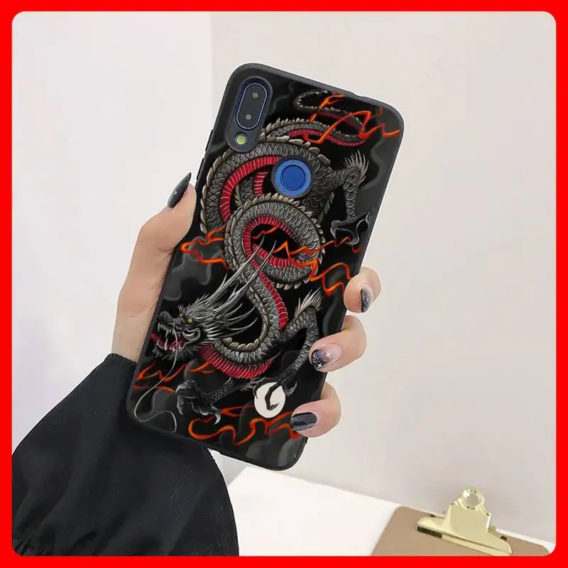

Dragon of chinese Phone Case For Huawei Nova 2 3i 3e 4 5t 6 7 Pro Y5 Y6P Y7 Y8P Y8S Y9 Y9s 5G Prime 2019 Smartphone