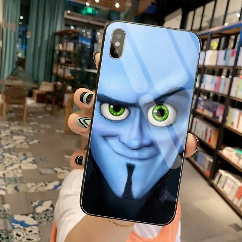 Роскошный чехол для телефона Megamind CUTEWANAN из анимационного фильма закаленное