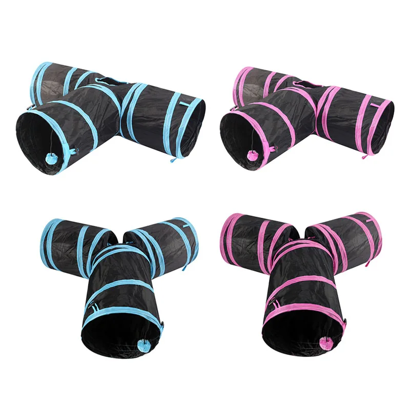 MySudui Складной Съемный туннель для кошек домашних животных складная игра игрушки