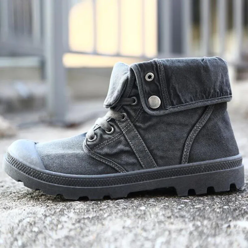 2021 Fashion Martin shoes Spring Autumn Men Sneakers Lace Up Breathable Men's Shoes High Top Canvas Casual 45 |