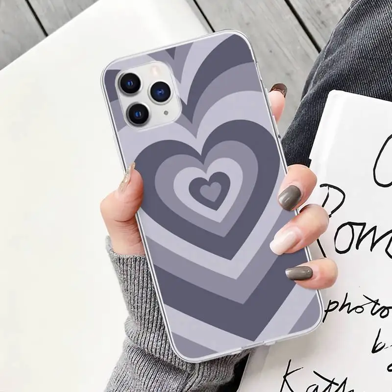 

Factory Direct Heart Fashion Transparent Mobile Phone Cover Case For IPhone 12 11 Pro Max Xs X Xr 7 8 6 6s Plus 5 5s Se 2020