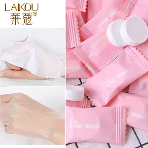 Сжатая маска для лица, бумажные одноразовые маски для лица, бумажные маски для естественного ухода за кожей, сделай сам, женский макияж, инструмент для красоты лица