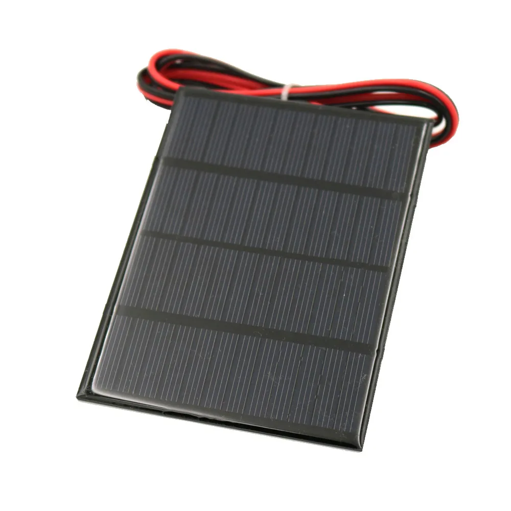 12 В 1 5 Вт солнечная панель с 100 см удлинителем поликристаллический DIY аккумулятор