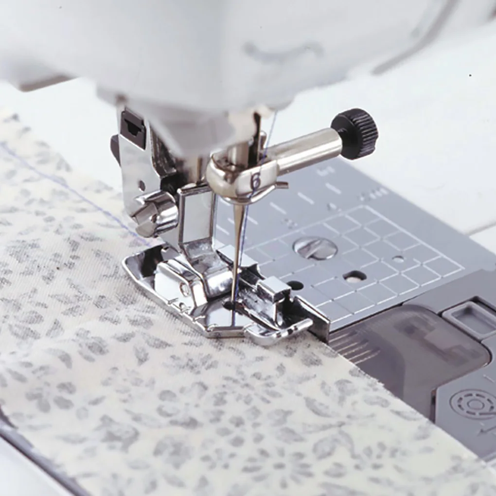 Швейная машина 1/4 дюйма Лоскутная швейная прижимная лапка с направляющей