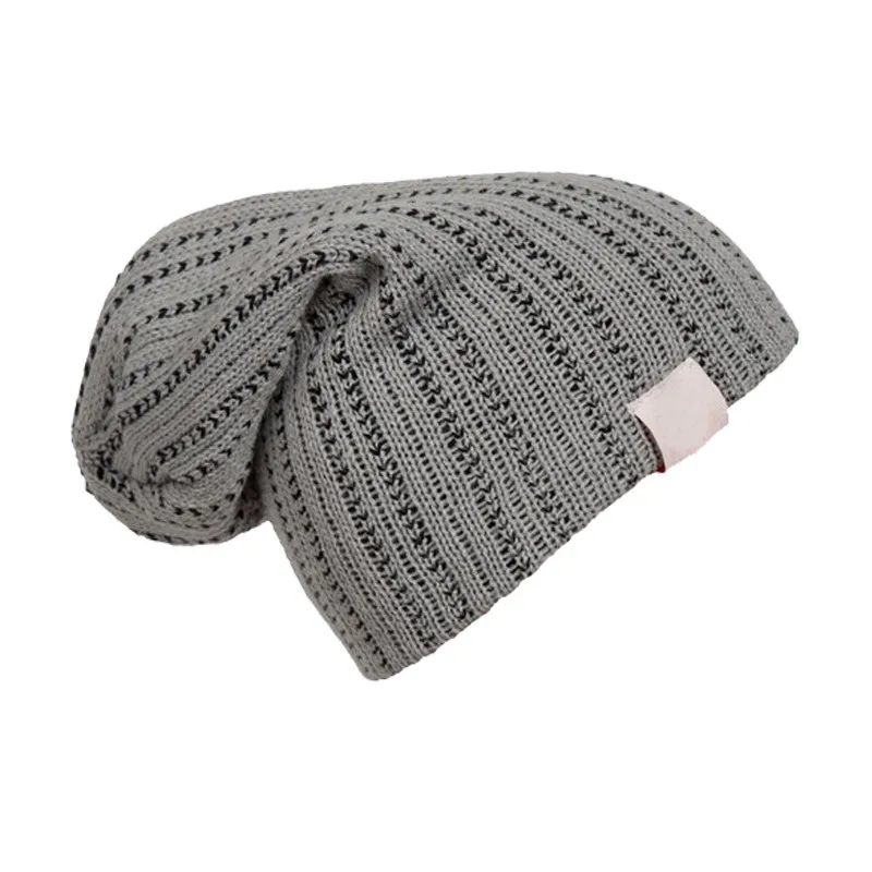 

Casual Beaniess Men Women Fashion Knit Autumn Winter Cap Hip-hop Baggy Slouch Skullies Bonnet Unisex Cap Hat Gorro Lover Ski Cap