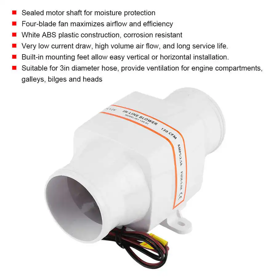 Воздуходувка для грузоподъемности 3 дюйма Куб ФТ/мин воздуходувка в линии