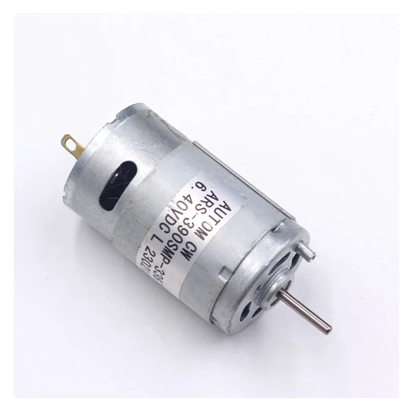 390 DC микро мотор Игрушечная модель маленький мотор 6,4 V 6700 об/мин Электроинструмент DIY производство