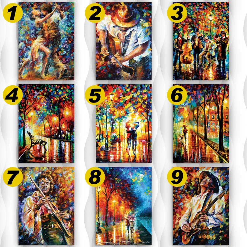 Современное художественное оформление Одиночество осени Картина на холсте для