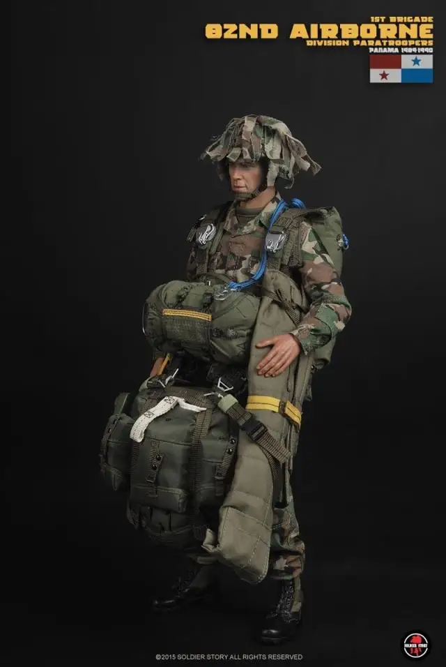 

Soldier Story 1/6 Ss089 U.S. 82nd Airborne Division Paratroopers In Panama Stock