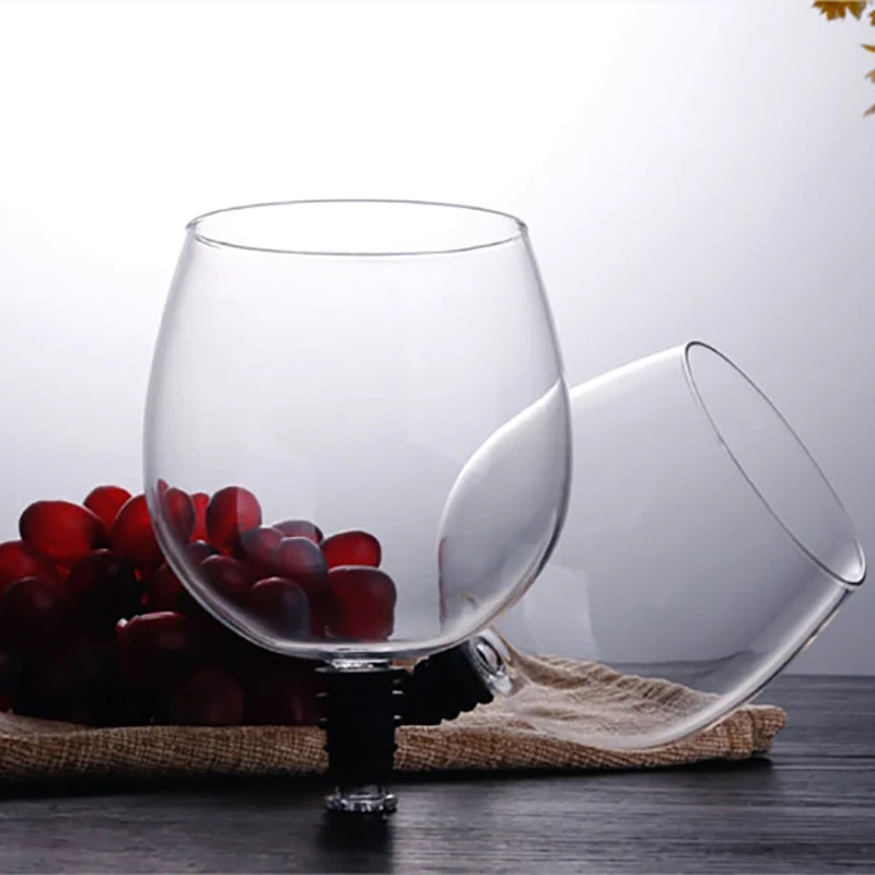 Бокалы для красного вина с силиконовым уплотнением Прямая поставка из бутылки