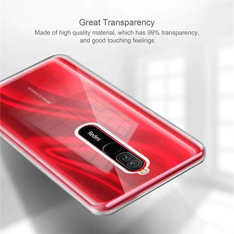 3 в 1 стекло + чехол для Redmi 8 A case мягкий силиконовый чехлы Xiomi 8A камера защитная