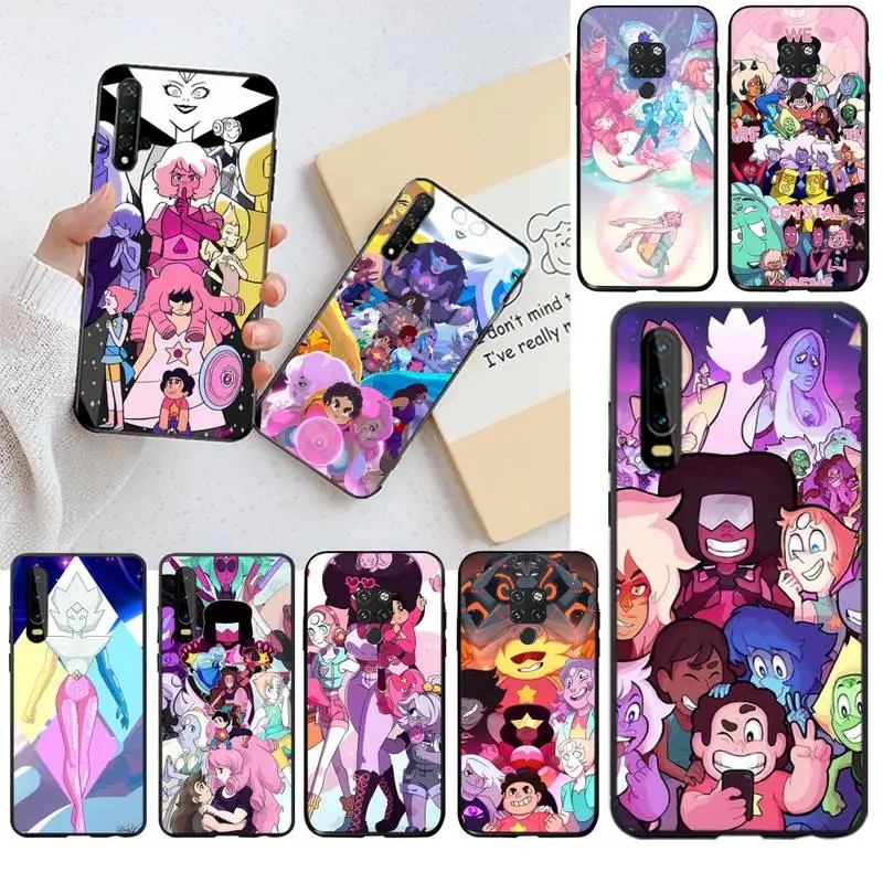 Мягкий силиконовый чехол для телефона Steven Universe Pearl Garnet из ТПУ Huawei P40 P30 P20 lite Pro Mate 20 P