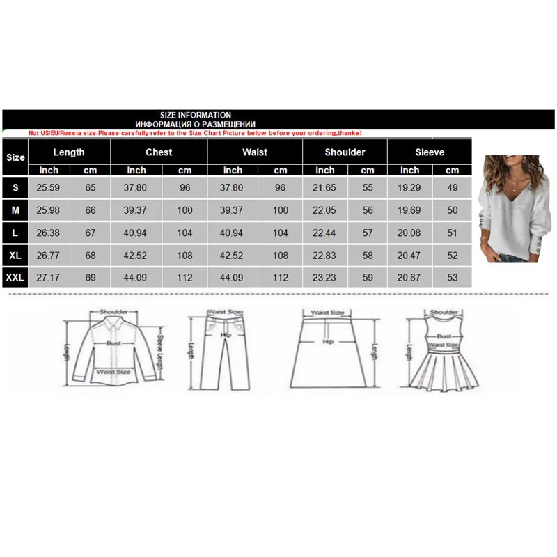 Женский вязаный свитер на пуговицах с заклепками пуловер глубоким v-образным