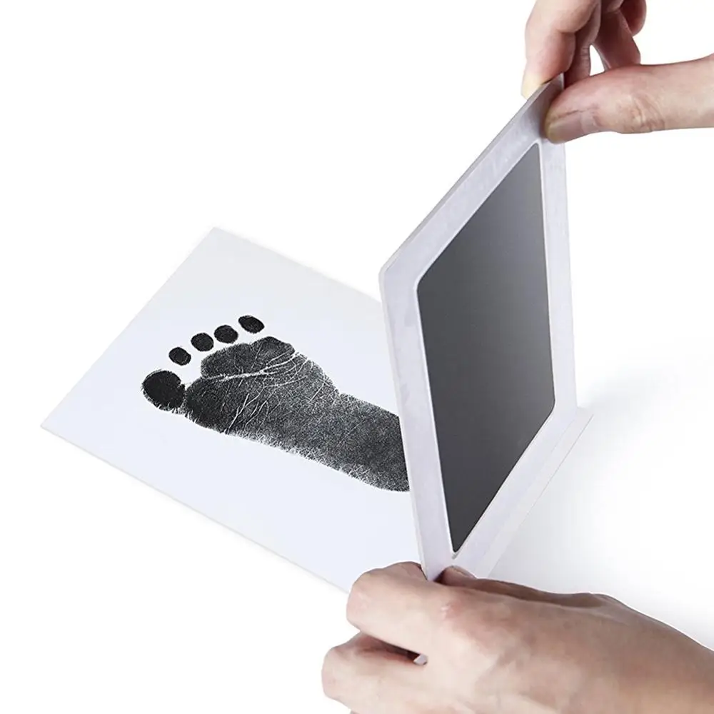 Newborn Baby Handprint Footprint Pad Safe Easy To Clean Non-Toxic Ink Photo Hand Foot Print Keepsake | Мать и ребенок