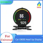 Автомобильный Тахометр ISINBOX P15 OBD 2 II, спидометр Предупреждение ением о превышении скорости, отображение температуры и напряжения воды, сигнализация обмин