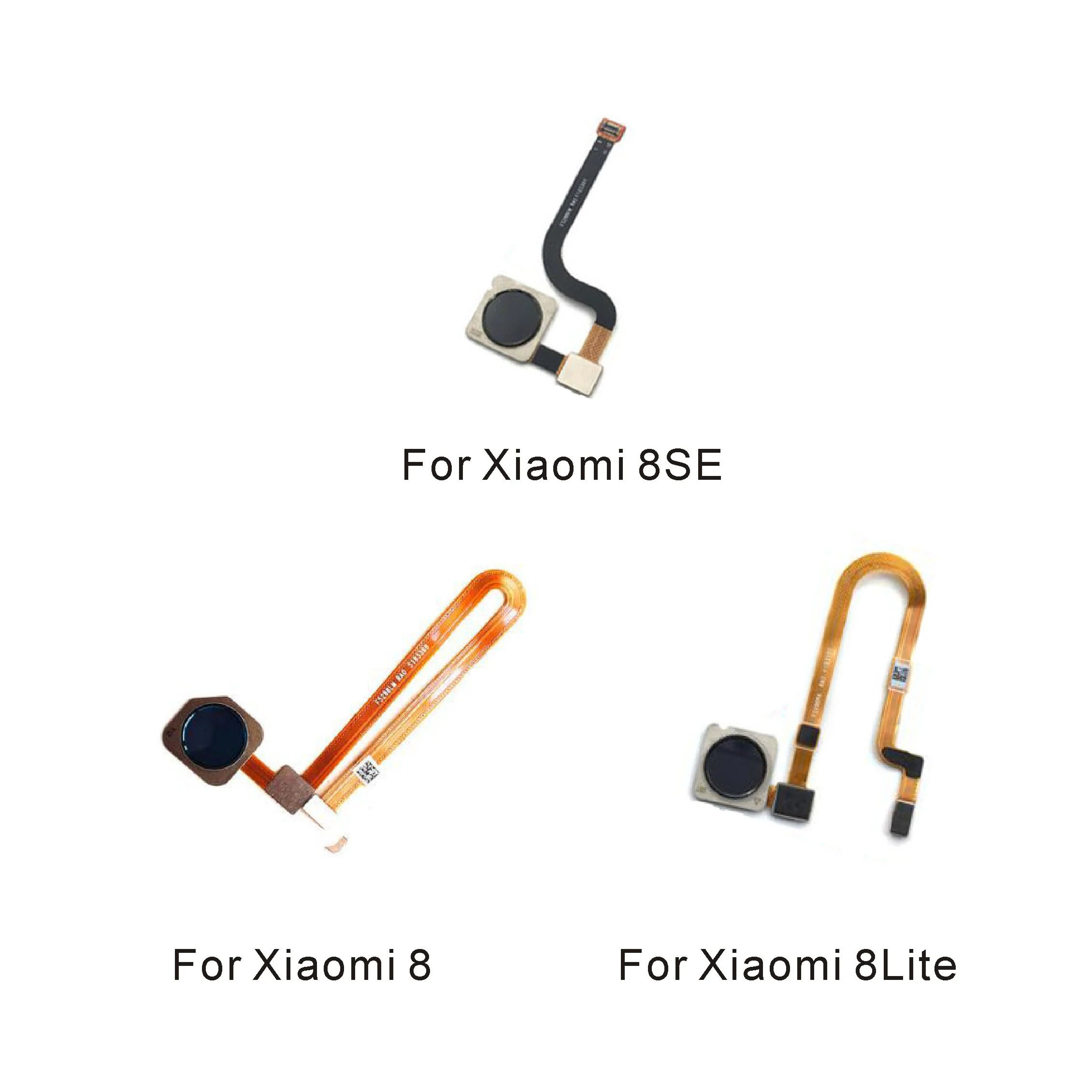 

Touch ID Fingerprint Sensor Scanner Flex Cable For Xiaomi 8 8Lite Lite 8SE 8 SE Back Home Return Button Key Replace Parts
