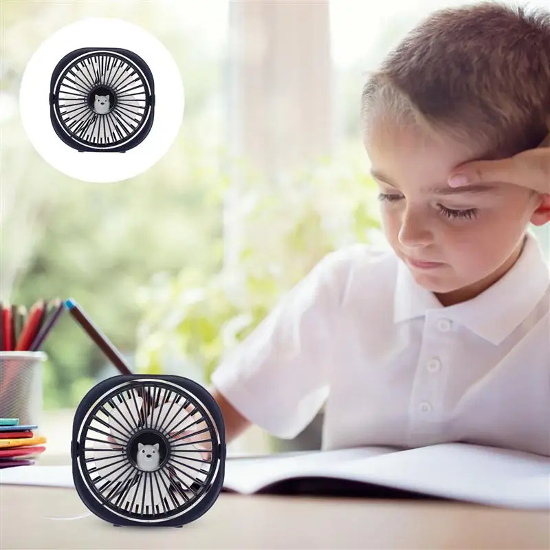 

1Pc Portable Mini Desktop Fan Delicate Air Fan for Dormitory and Office Use