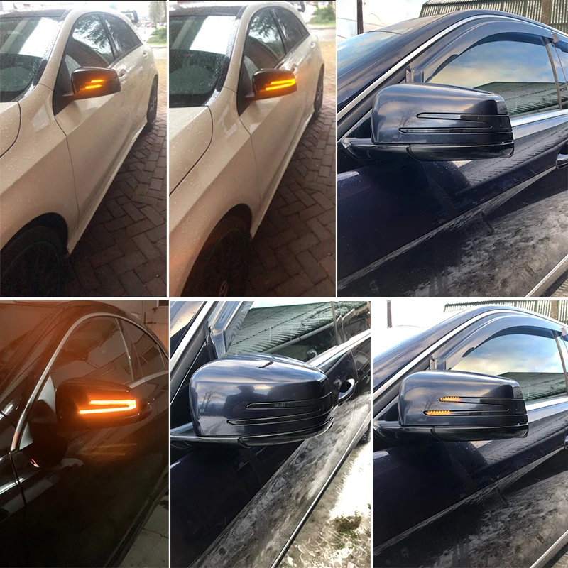 Светодиодный динамический поворотник PMFC для зеркала заднего вида со