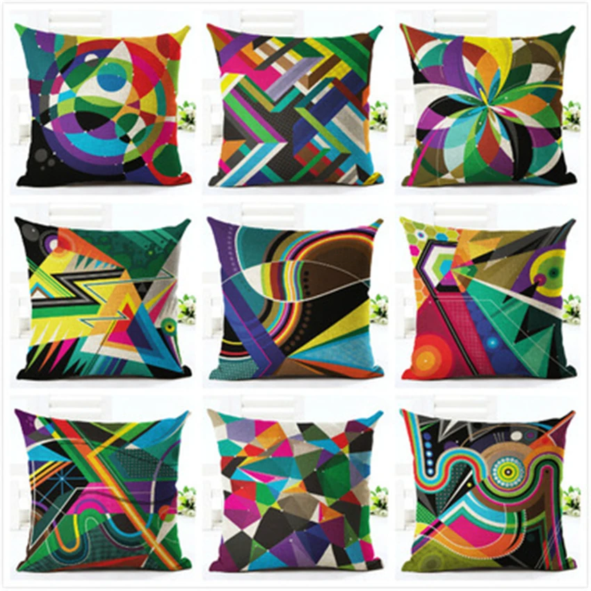 

45x45cm plant Sofa Pillowcase Pink Cushion Cover Throw Pillow Case Home Sofa Bed Chair Decoration 17.72x 17.72inch
