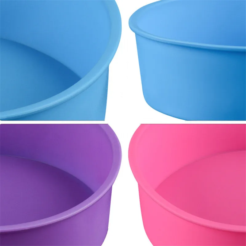 1 шт. форма для торта из пищевого силикона круглая сковорода пирожных шифоновая