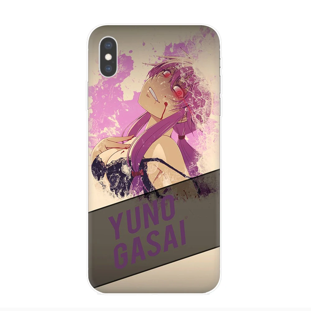 Чехол Mirai Nikki Future Diary Gasai Yuno для iphone 5 5s SE 2020 5C 6 6s 7 8 Plus X XR XS Max 11 Pro | Мобильные телефоны