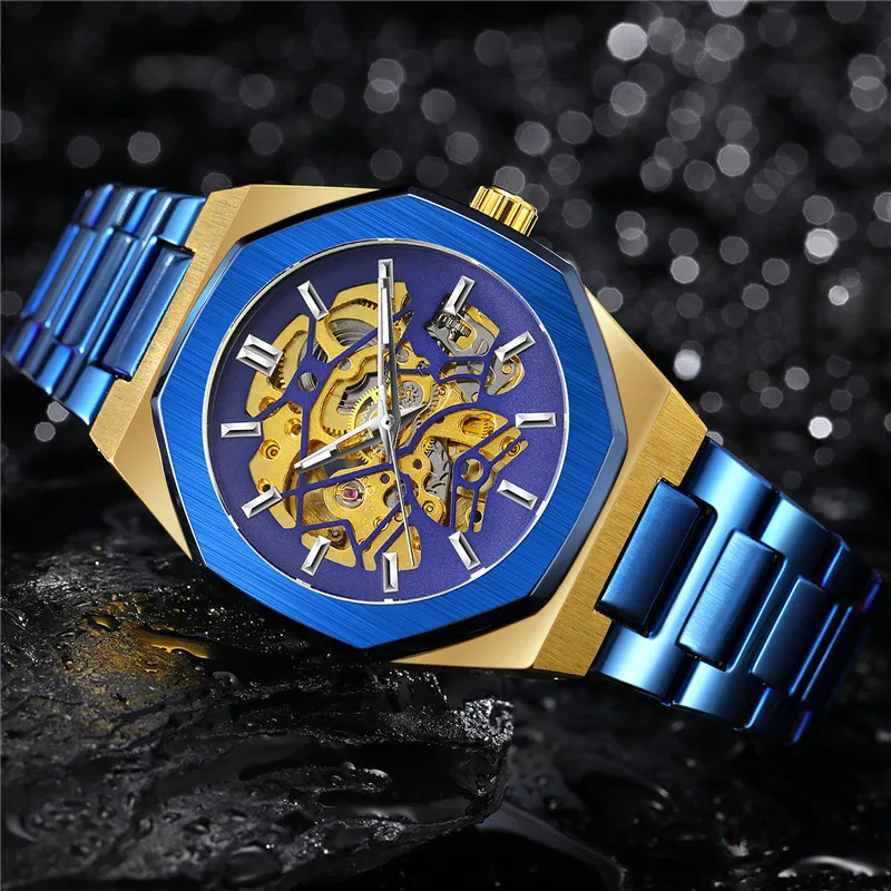 Часы наручные FORSINING Мужские механические автоматические армейские спортивные