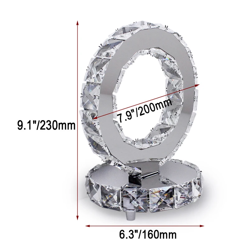 Современный творческий Нержавеющая сталь настольные лампы для Гостиная деко
