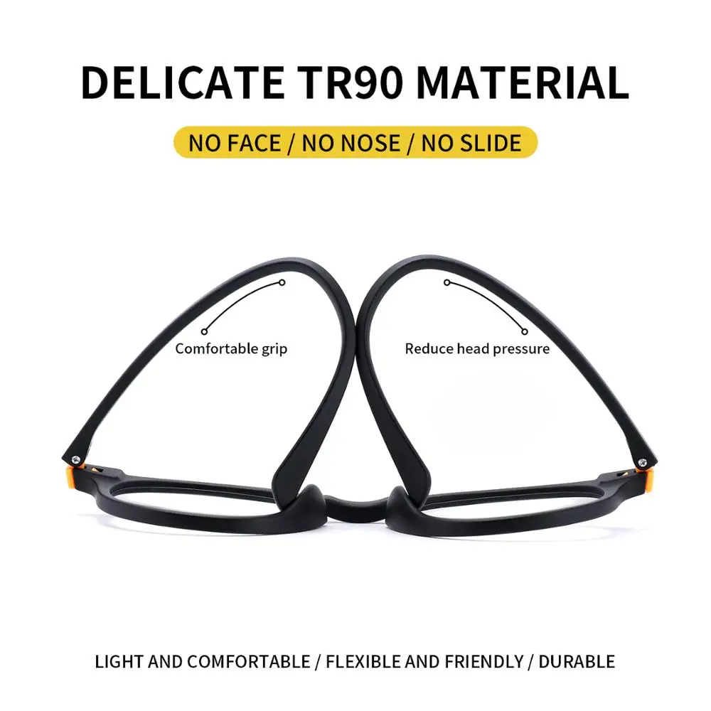 Круглые мужские и женские оптические очки FENCHI игровые прозрачная оправа для