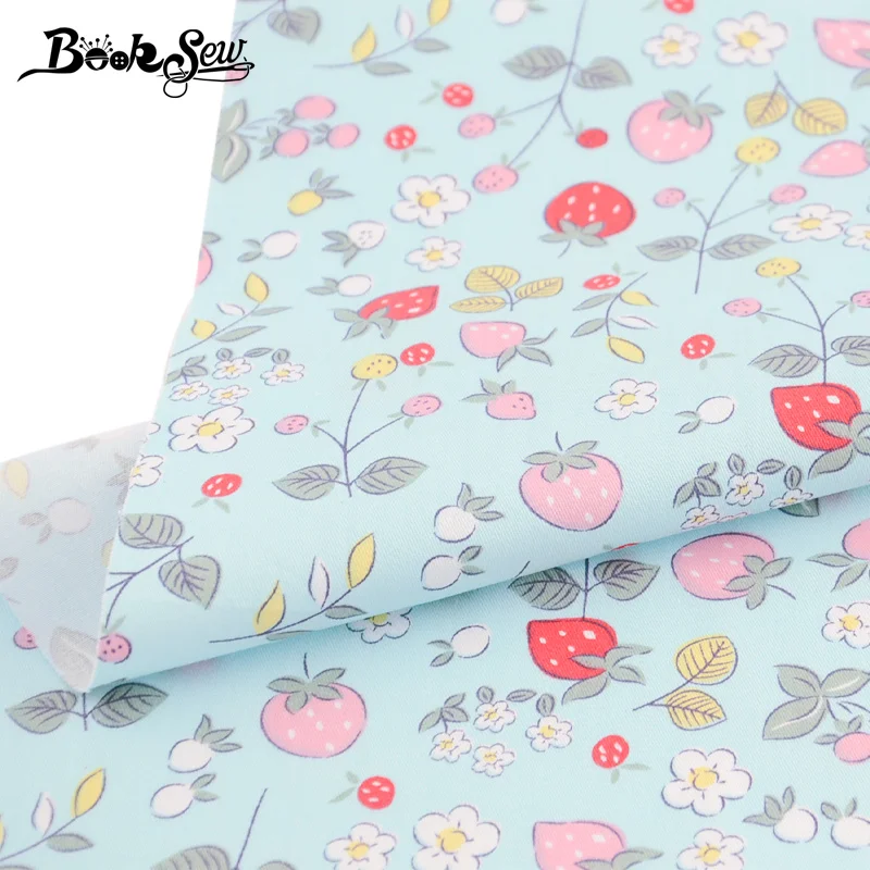Tissu Coton швейный Материал текстиль синий цветочный серии 100% хлопок ткань краситель