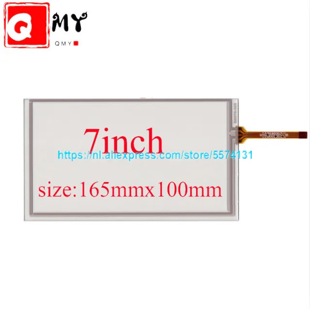 

For car DVD 7 inch 164 * 99 Mm 165 * 100 Mm 165 * 103 Mm AT070TN94 AT070TN92 AT070TN90 touch screen resistive screen digitizer