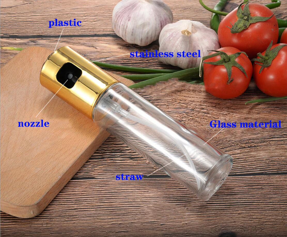 Бутылка-распылитель для масла выпечка барбекю оливковое масло уксус бутылки с