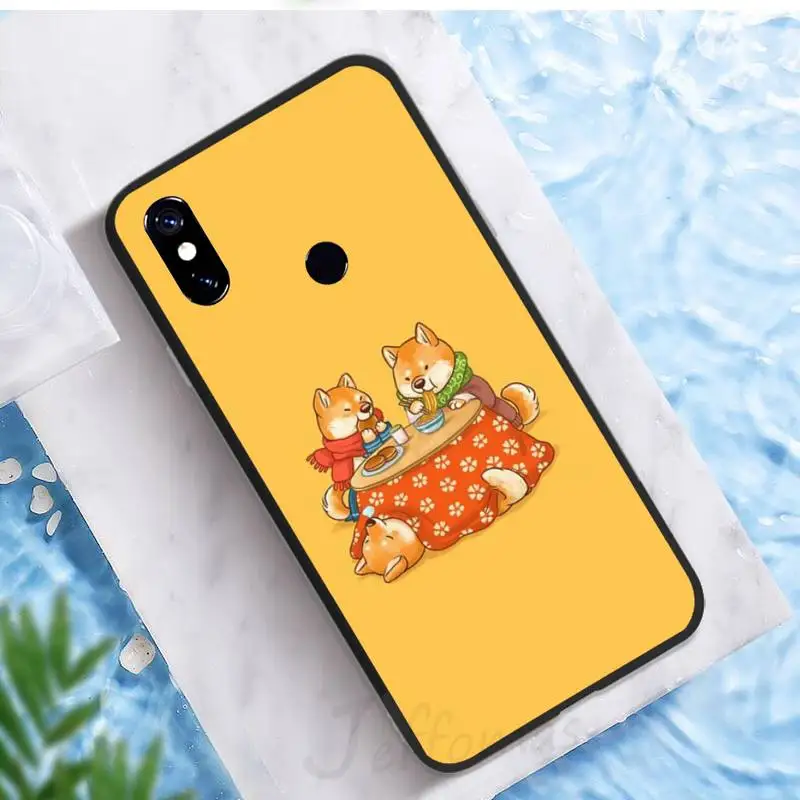 

Fashion Cute Cartoon Shiba Inu Dog Phone Case For Xiaomi Redmi note 7 8 9 pro 8T 9A 9S Mi Note 10 Lite pro