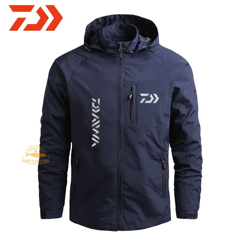 

2022 New DAIWA Fishing Jacket Autumn Outdoor Sport Jacket Men's Leisure Cycling Windproof Jacket Casual dawa Fishing Clothing