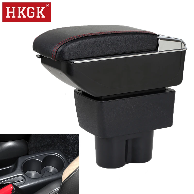 Автомобильный подлокотник для Suzuki Jimny центральный ящик хранения двухслойный