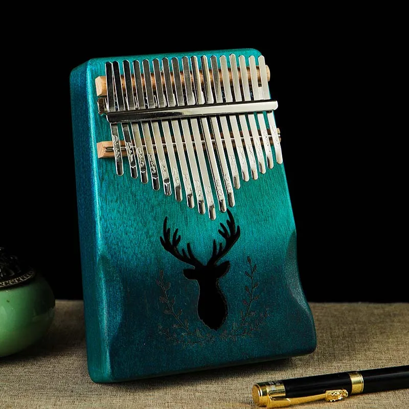 Калимба 17 клавиш для начинающих высококачественный музыкальный инструмент Mibra