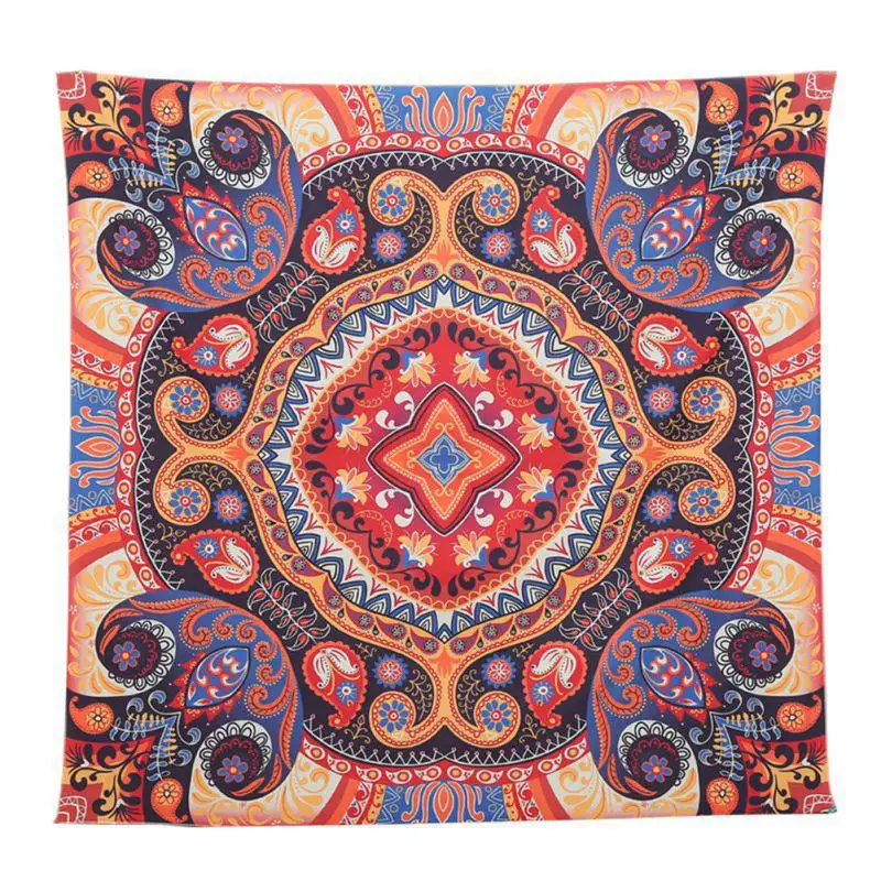 Черный зодиакальный гороскоп индийские гобелены настенная драпировка в стиле