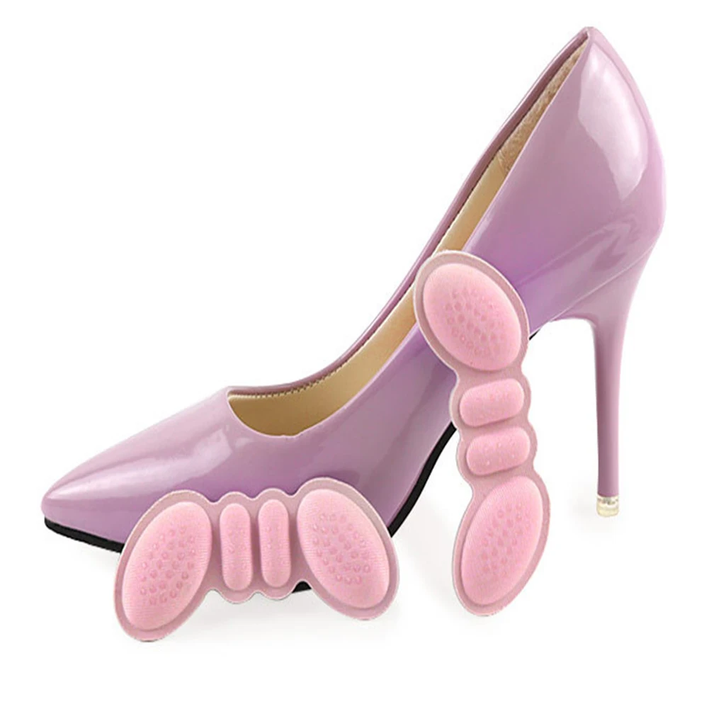 Невидимые наклейки на каблуки прозрачная обувь женская противоскользящая