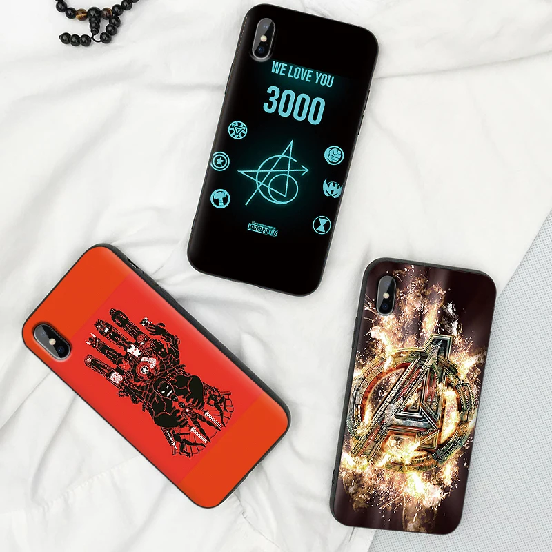Marvel The Avengers для Xiaomi mi 9T A3 PRO 6X X 2S 3 F1 9 CC9E CC9 8 A2 LITE SE задняя крышка телефона