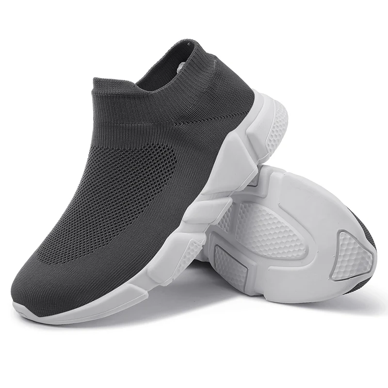 Светильник новинка дышащие летающие носки обувь мужские спортивные эластичные