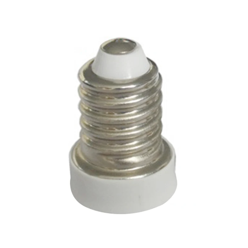 1 шт. белый E14 к E12 разъем светодиодный светильник адаптер лампы держатель Гнездо