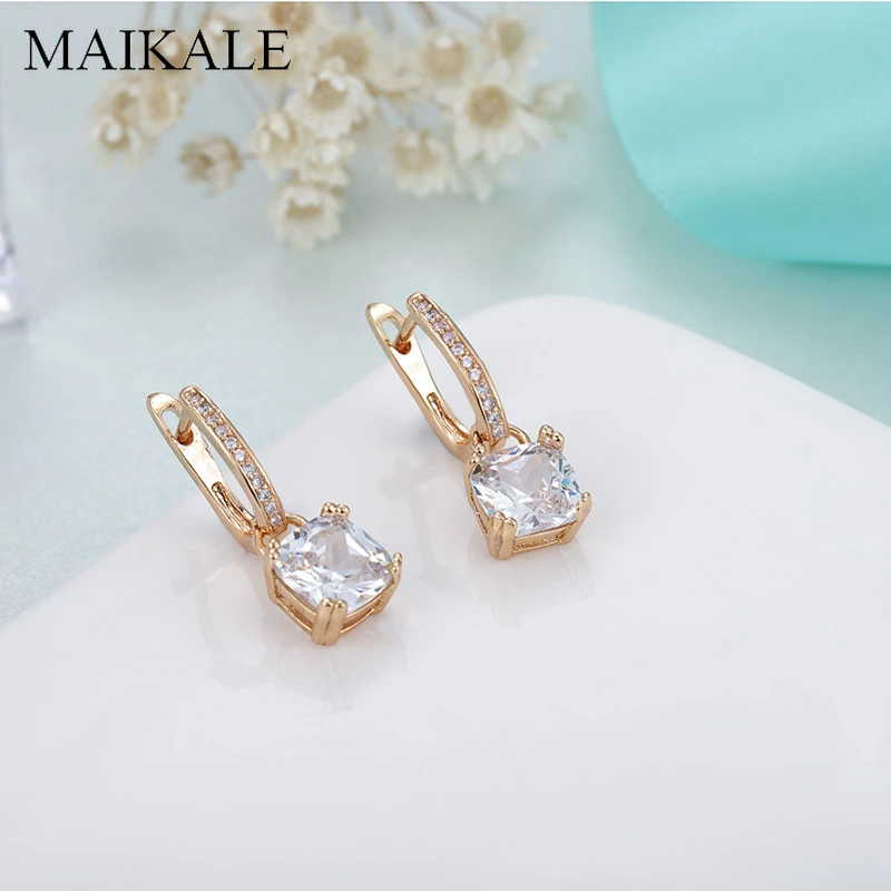 Женские романтичные серьги подвески MAIKALE популярные висячие