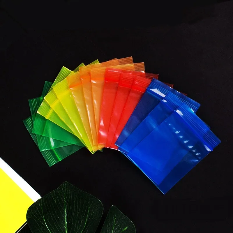 100 шт./лот прозрачный пакет на молнии утолщенные пищевые пакеты пластиковая