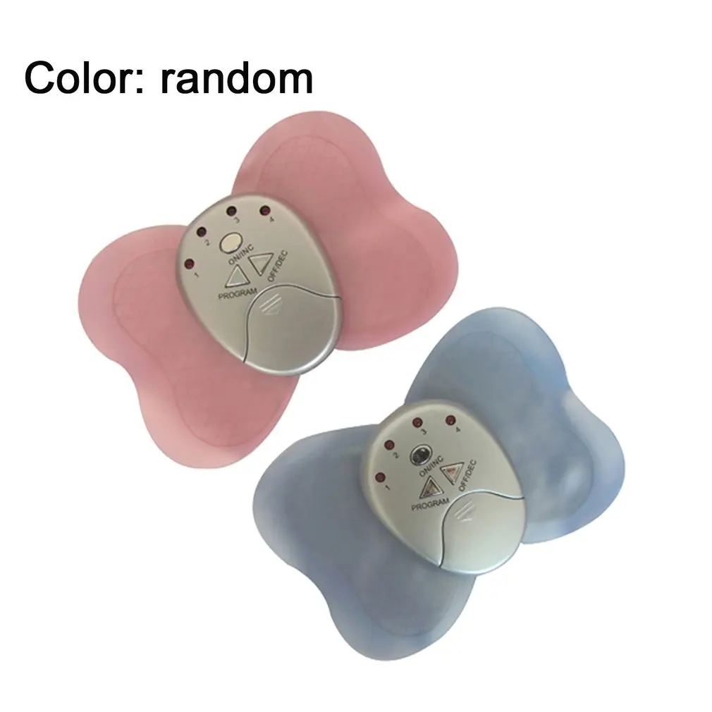 Портативный Беспроводной Электрический массажер бабочка всего тела пояс сзади