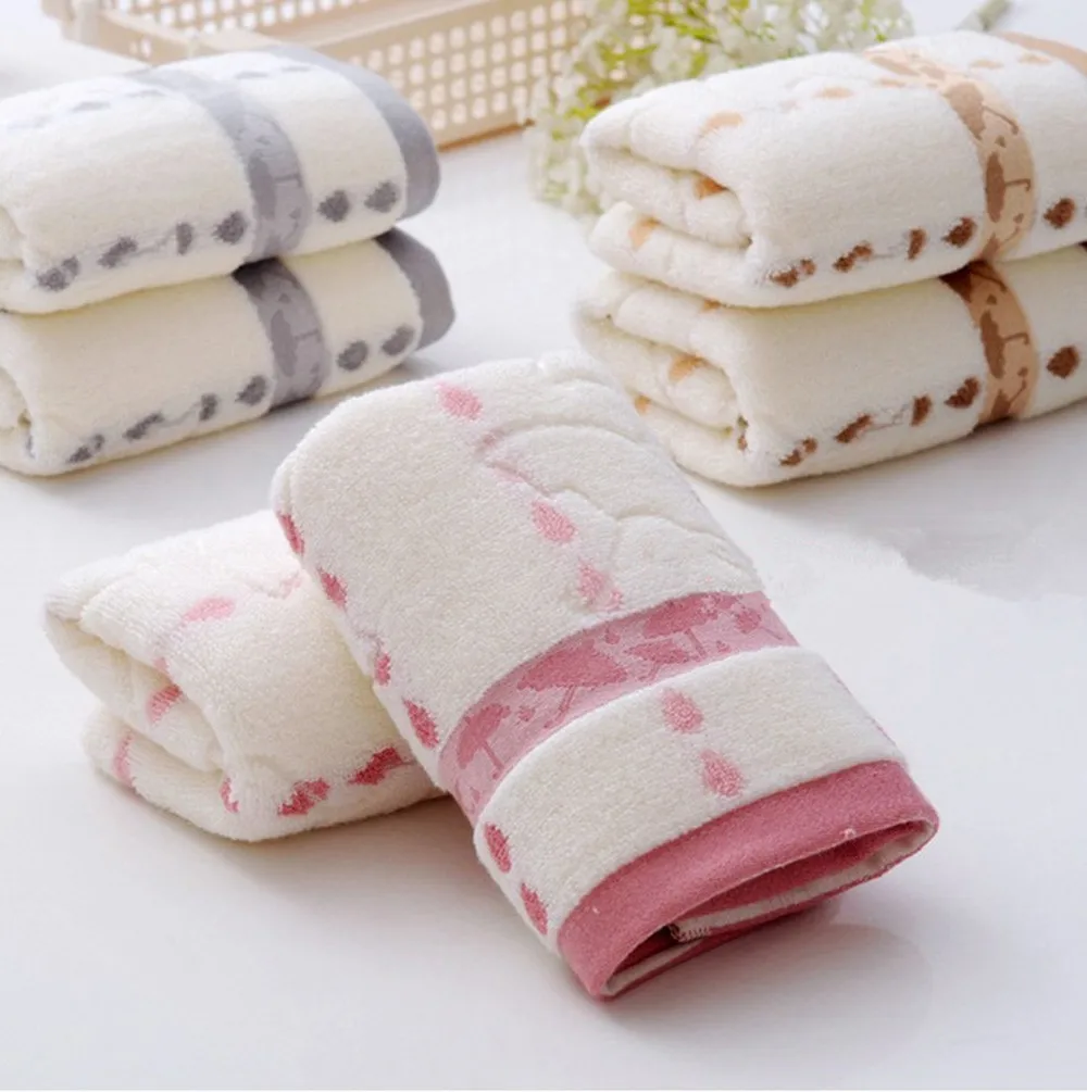 Ouneed полотенце супер Абсорбент Мягкая Мочалка для ванны Чистый хлопок осада назад