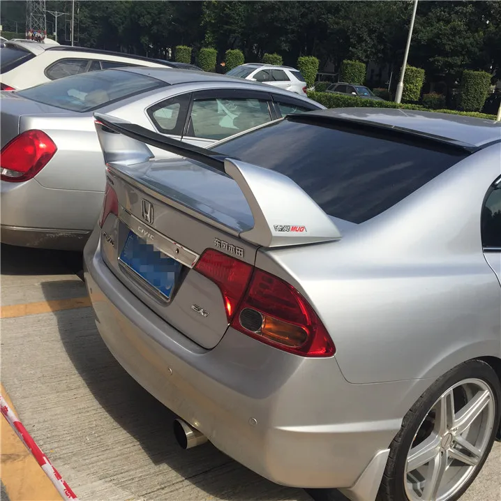 Спойлер для Honda Civic высококачественный спойлер из АБС материала заднего крыла