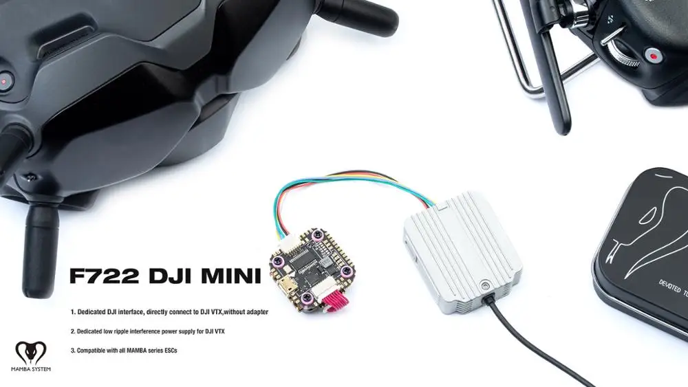 Контроллер полета Diatone MAMBA F722 DJI MINI Flight Controller Stack Port Support port F35 3-6S Max 45A электронный