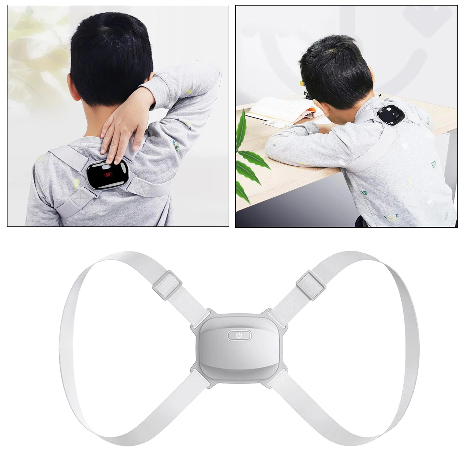 Корректор осанки Смарт Сенсор напоминания в виброрежиме регулируемый