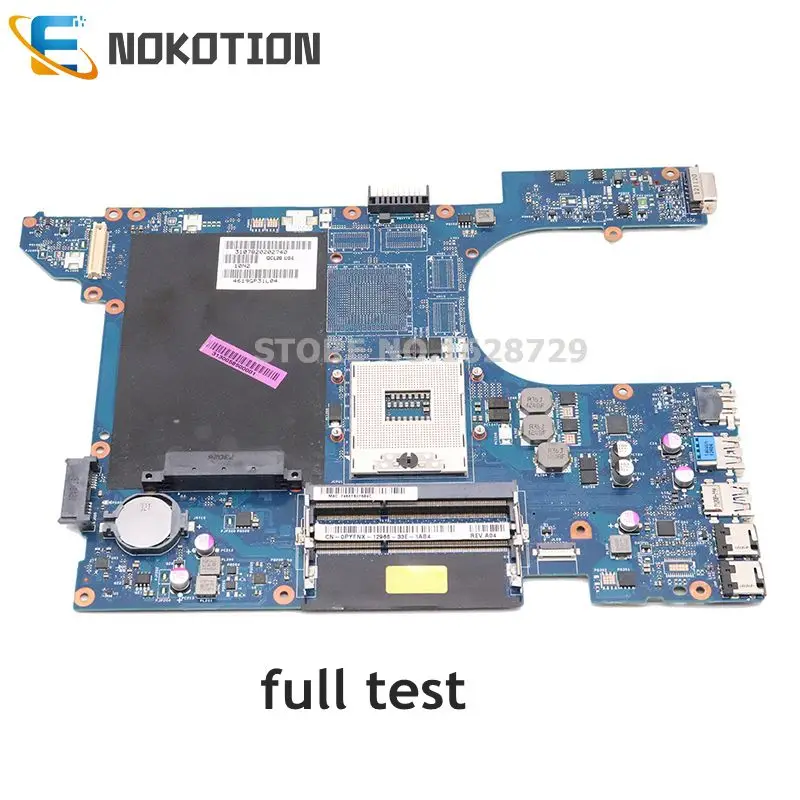 

NOKOTION QCL00 LA-8241P CN-0PYFNX 0PYFNX PYFNX Laptop Motherboard For Dell Vostro 3560 V3560 PC Main Board HM77 DDR3
